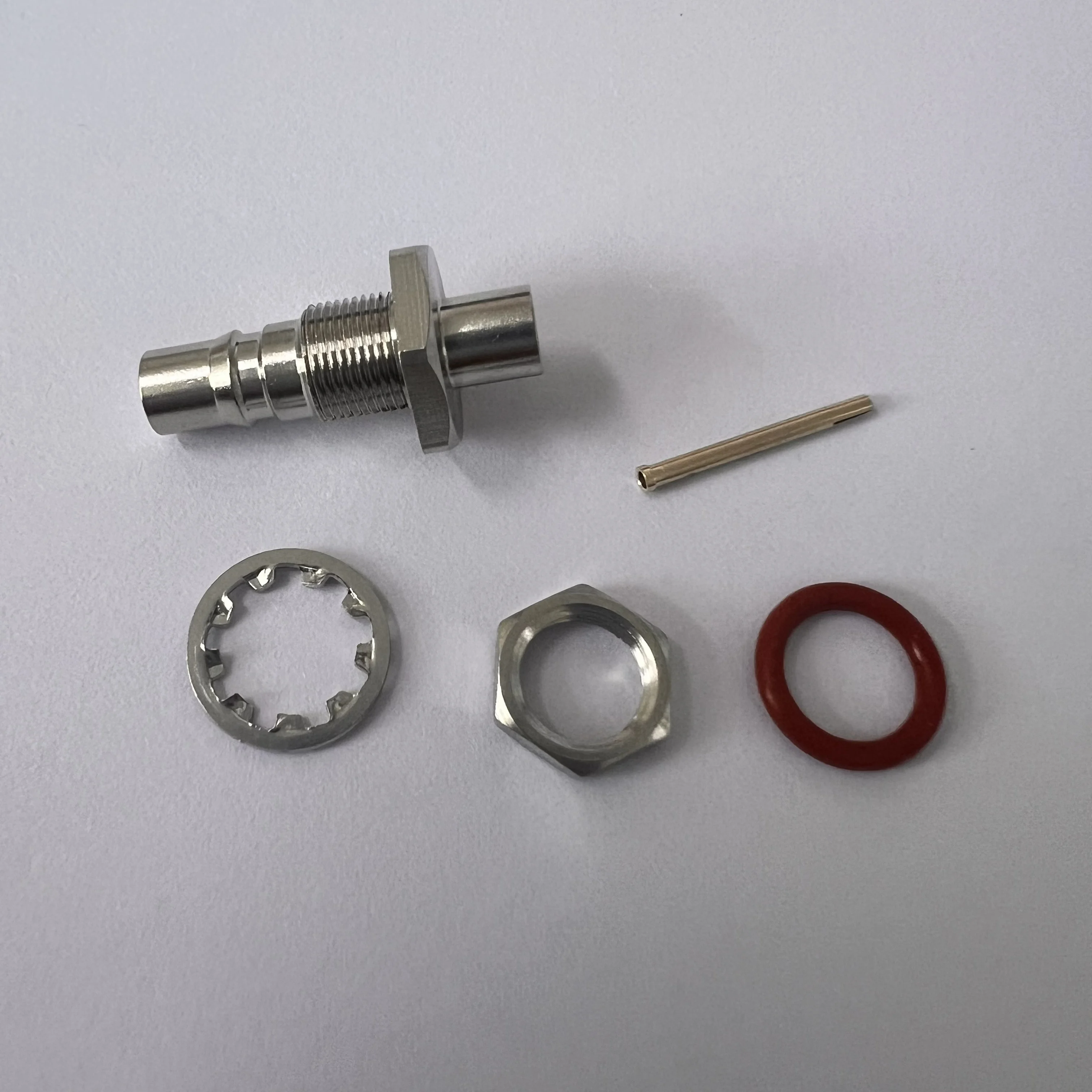 product high performance qma kyb3 with thread coaxial connector qma female connector for rg141 communication cable-2