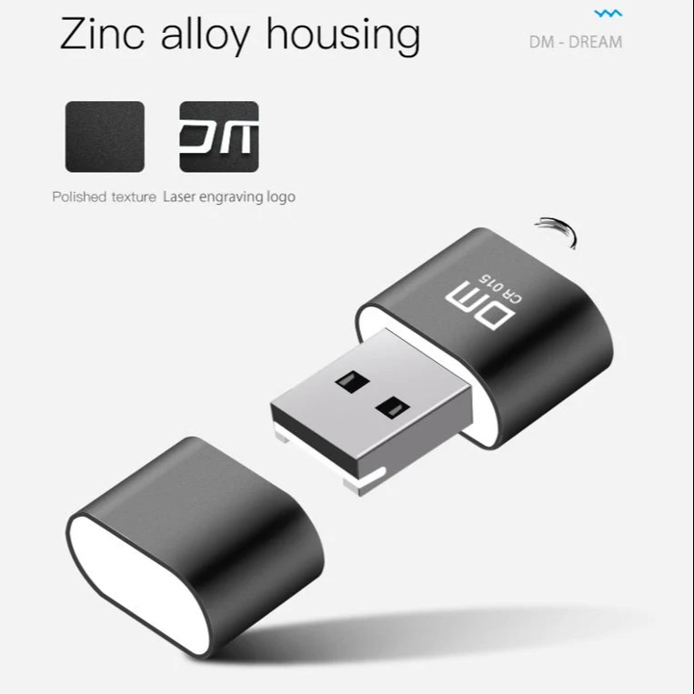 Portable Memory Tf Card Reader With USB Interface Converter CR015