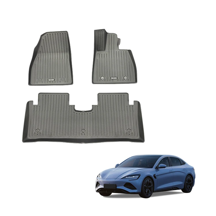 Seal Accessory Tpe Foot Mat Floor Liner Foot Pad 5D Car Floor Mats For BYD Seal Electric Car