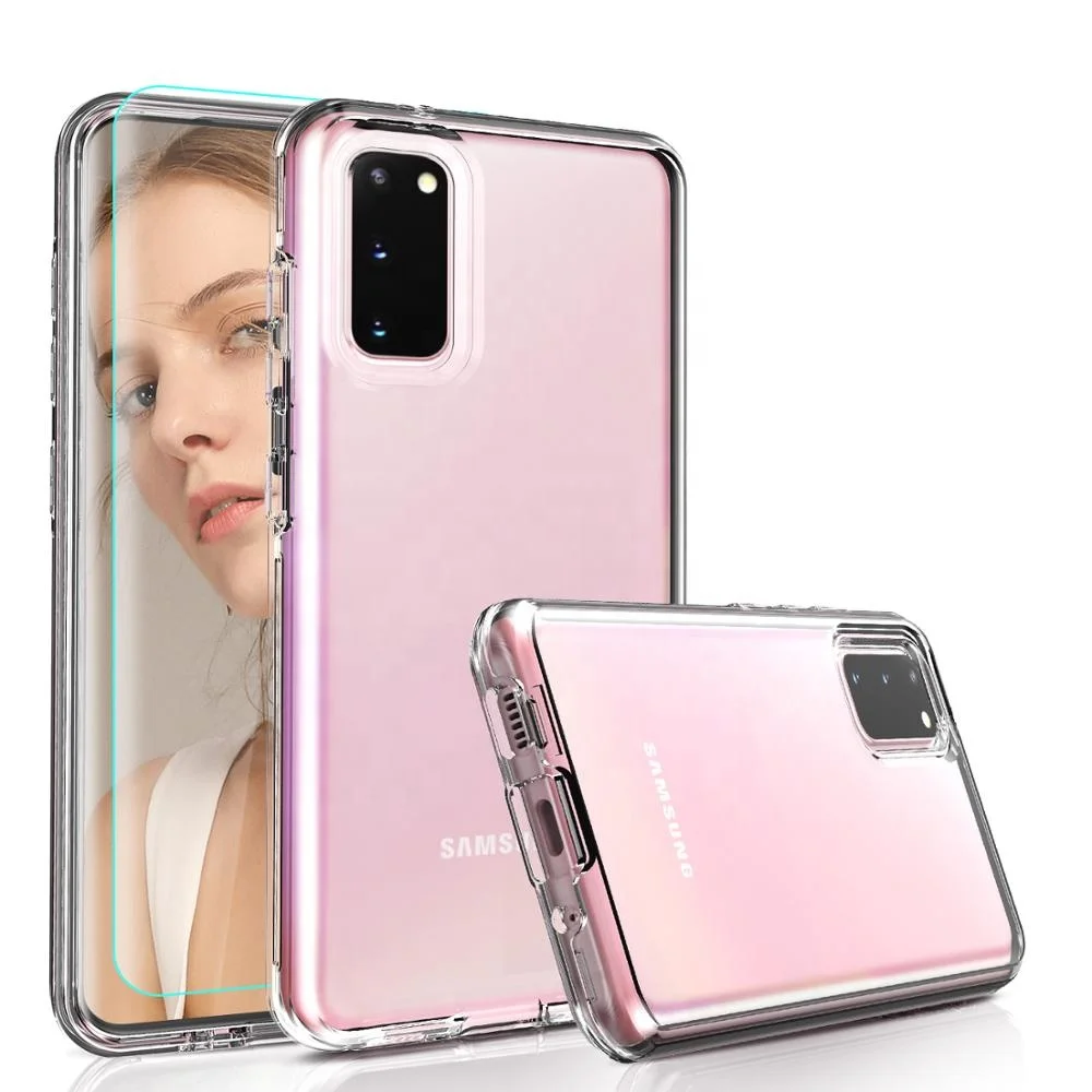 Leyi Fundas Para Celulares 2 In 1 Tpu + Pc Phone Case For Samsung Galaxy  S20 With Hd Screen Protector - Buy Fundas Para Celulares,Fundas Para  Celulares Chinos,Pc Tpu Phone Case Product