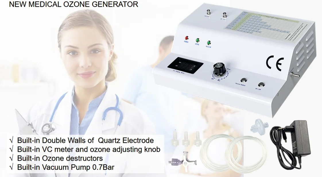 Ultra Pure Blood Treatment Ozone Generator Ozone Therapy Machine Ozone