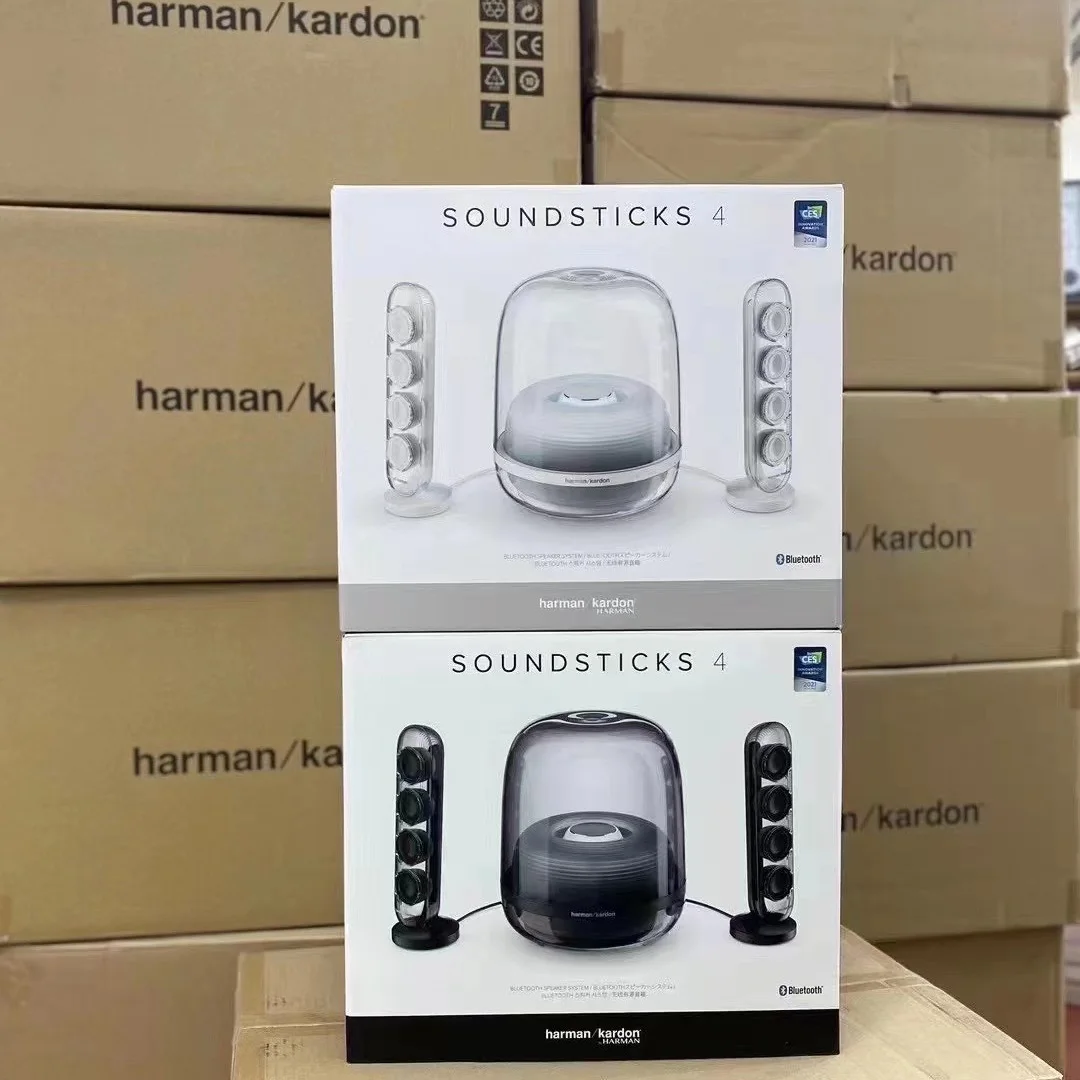 Harman/kardon SoundSticks 4 新品、未開封 Harman Kardon SoundSticks 4 | Bluetooth Speaker System
