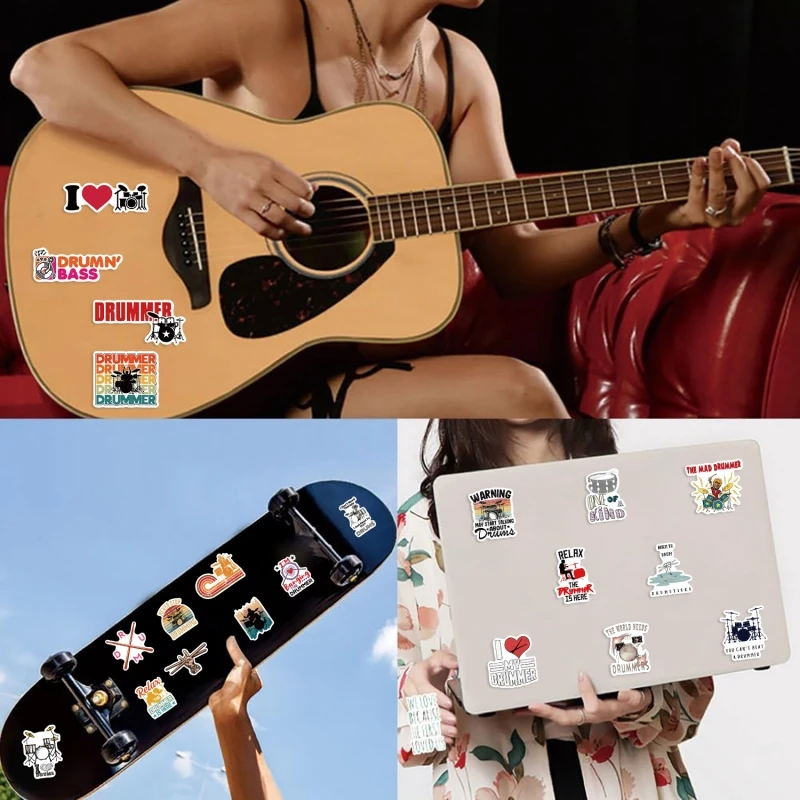 DIWSO 100 Pezzi Downtown Y2K Ragazze Adesivi Impermeabile per Laptop