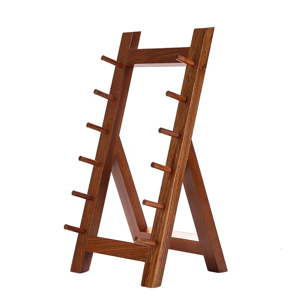 Японский нож сашими, деревянный держатель, кухонная стойка, 5 ярусов, деревянная витрина для ножей