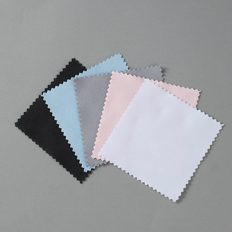 Wholesale Highquality Custom Logo Silver Polishing Cloth Microfiber