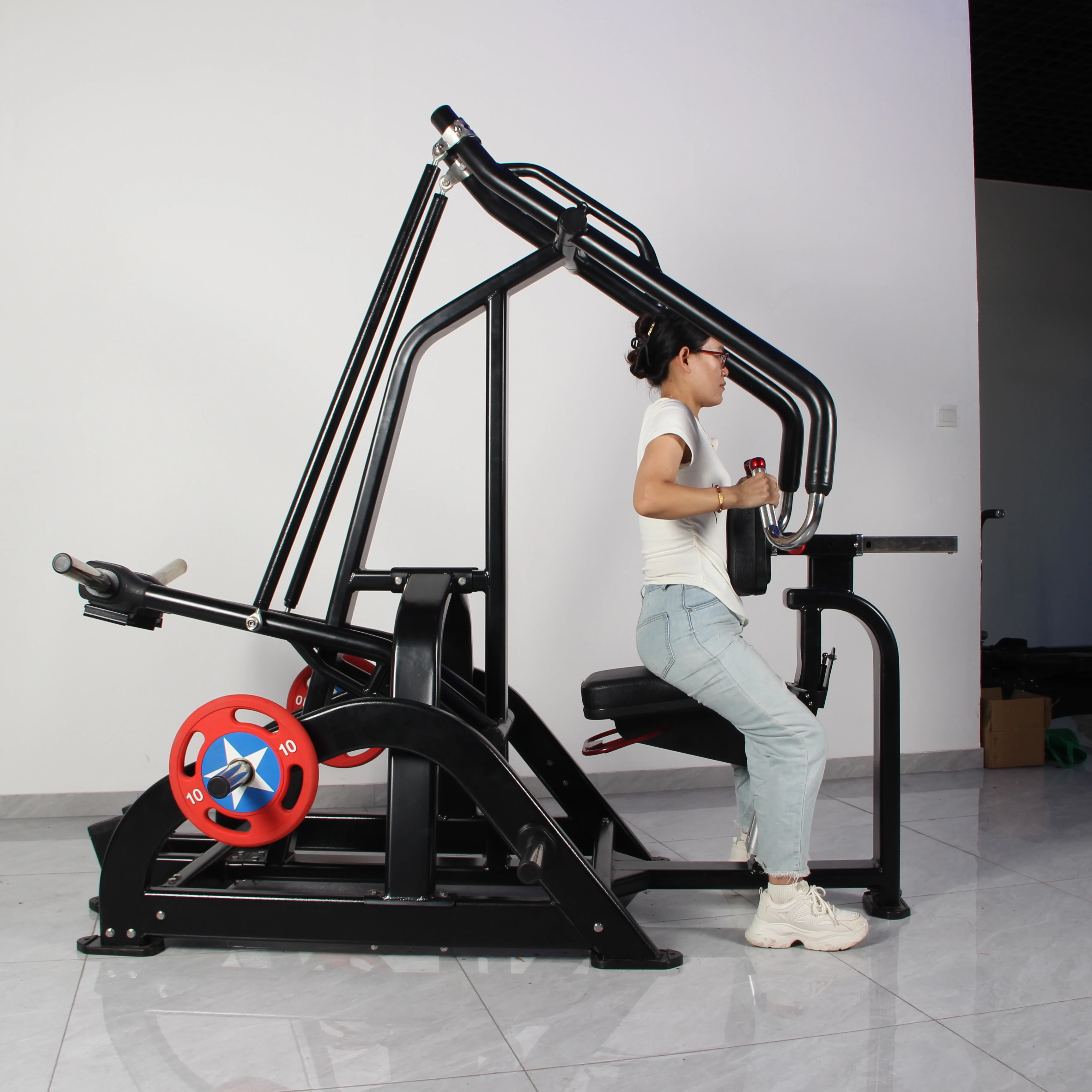 ナーチラス ラットプルダウンマシン 200kg耐荷重 商業用フィットネス器具