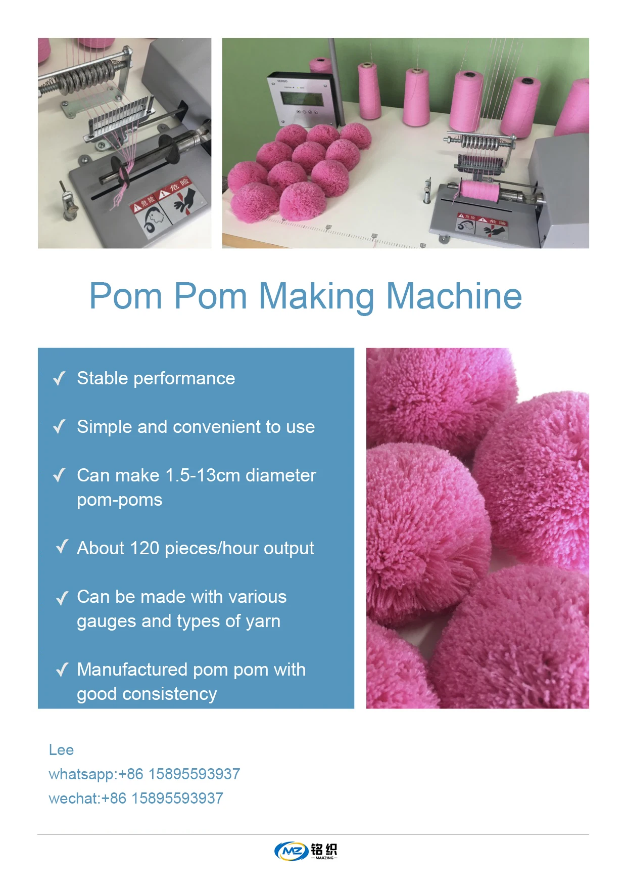 Pom Pom Making Machine\yarn Ball Making Machine Buy Pom Pom Making
