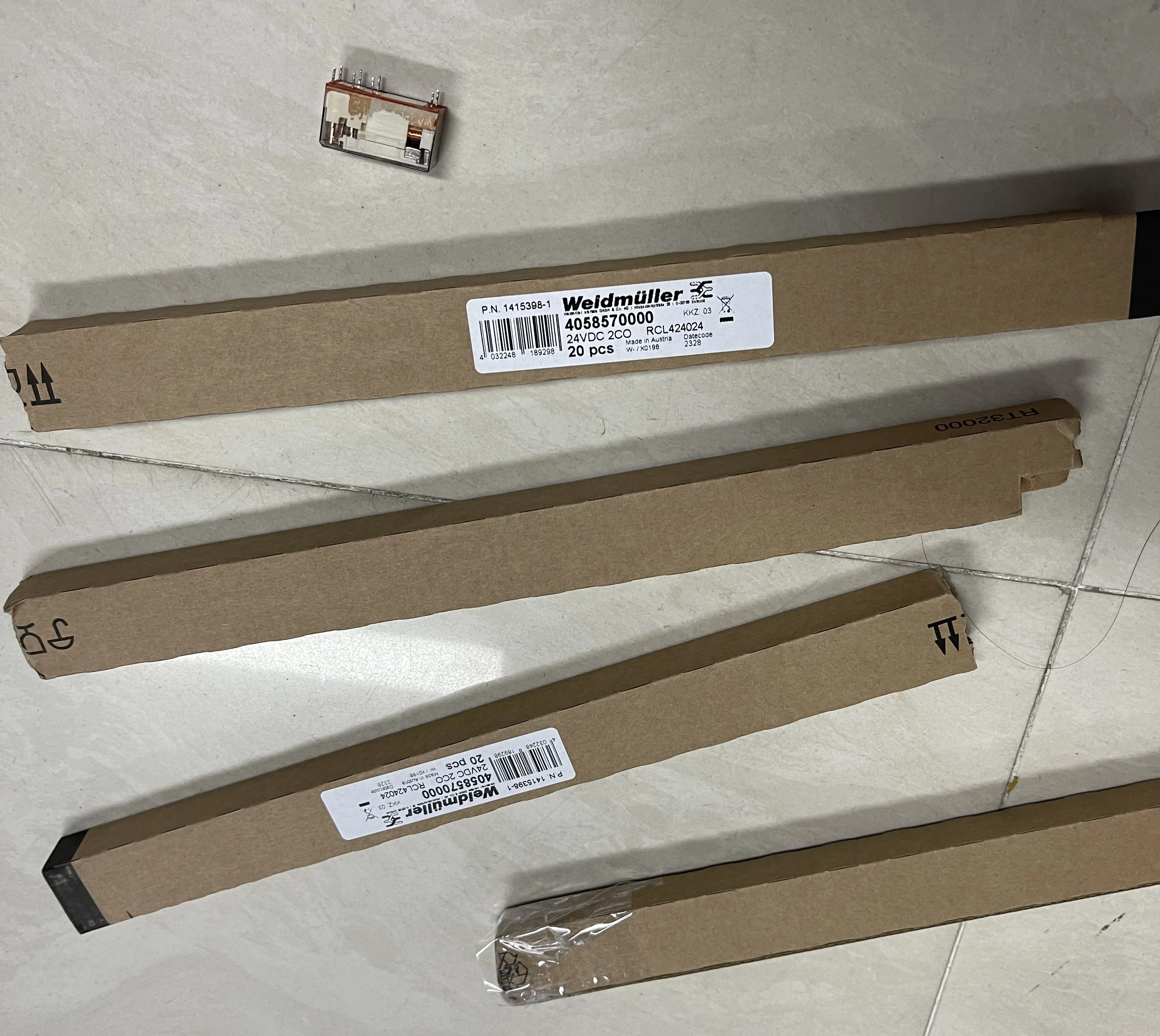 Weidmuller Interface Relay RCL424024 4058570000 Weidmuller Interface Relay RCL424024 4058570000