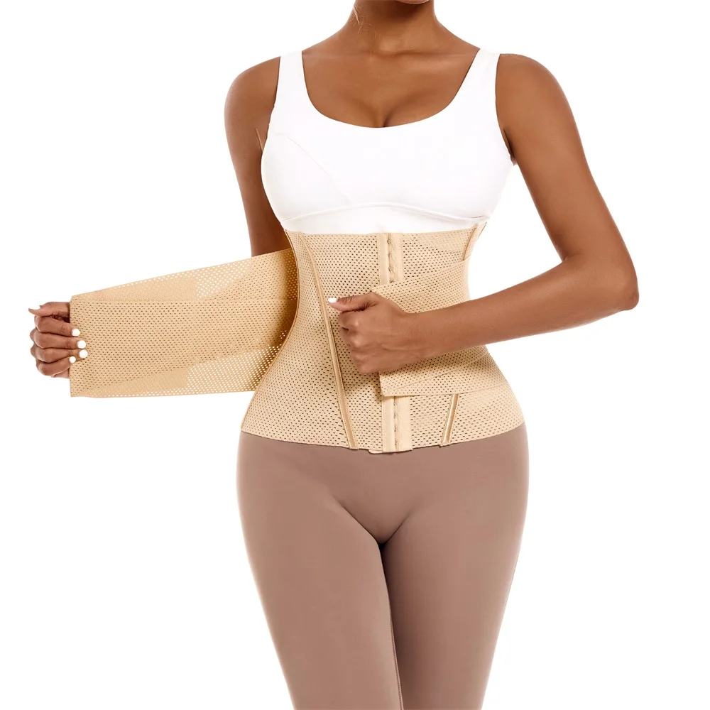 Wholesale Lady Waist Cinchers Belt Women Shapewear Tummy Control Wrap Belt Corset Waist Trainer Slim Body Shaper Slim factory