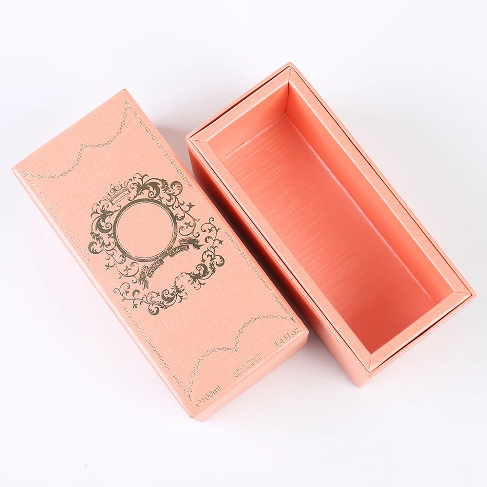 product custom luxury perfume paper packaging box specialty embossing paper hot stamping logo custom rigid lid and base gift box-38