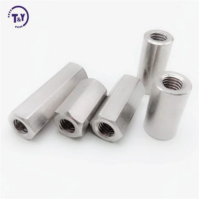 M10 1.25 Right And Left Hand Threaded Rod Coupler Reducing Coupling