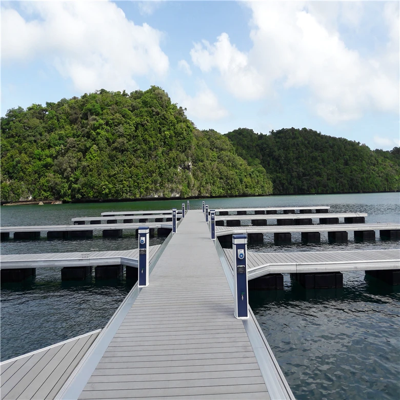 Floating Dock Jetty Marina Engineering Design Tourist Dock Cruise Ships Passenger Transportation Corridors Pontoon Yacht Wharf