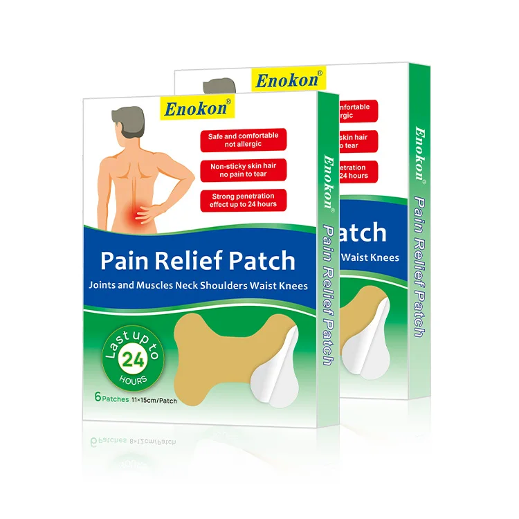 Enokon Heat Patches for Joint & Back Pain Relief Quickly Relieve Muscle Aches 8x12cm