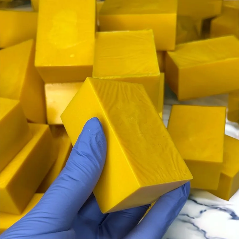 Natural Handmade  Turmeric  Lemon Soap Custom Private Label Whitening Acne Removal Kojic Acid Soap Bath and Face Soap