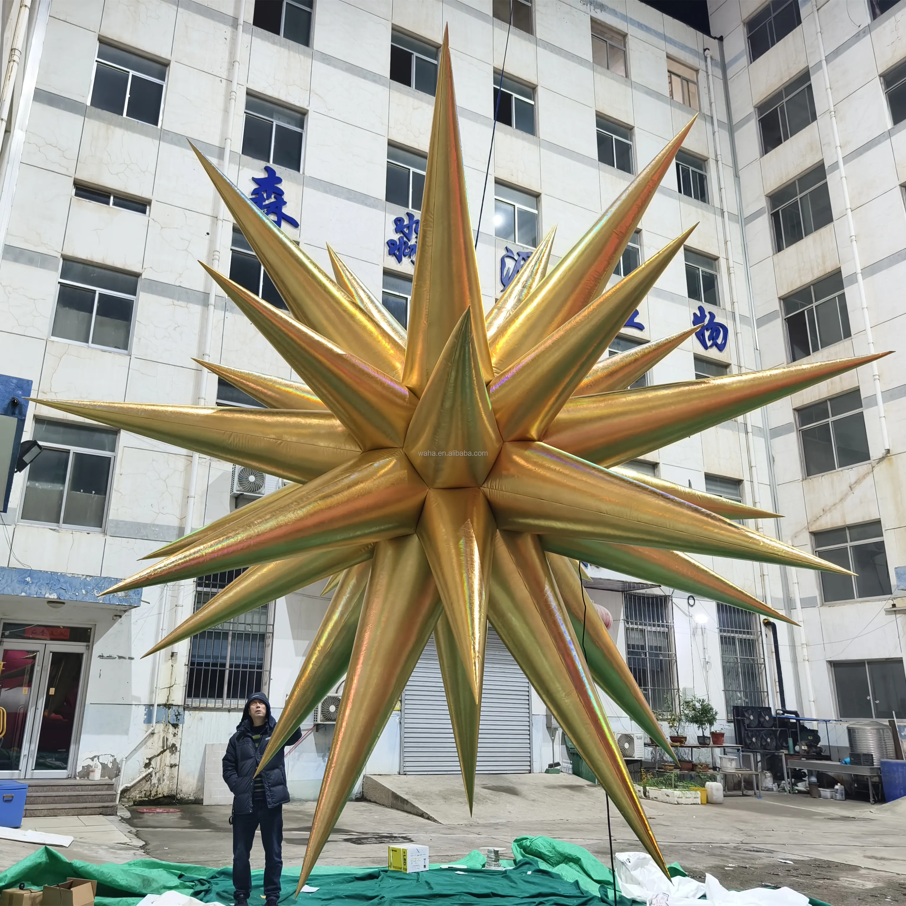 Inflatable Hanging Star Spiked Balloons with LED Light for Outdoor Event or  Stage Decoration - Inflatable Star with LED Light and Hanging Hanging  Balloon with LED Light price | Made-in-China.com, image size:3072x3072