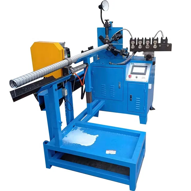Auto Cable Duct Making Line Machine Prestressed Corrugated Steel Pipe Manufacturing Equipment for Sale