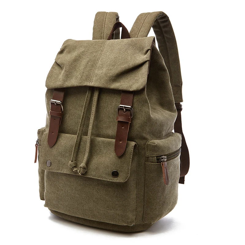 wholesale custom canvas backpacks leisure student bag backpack bag