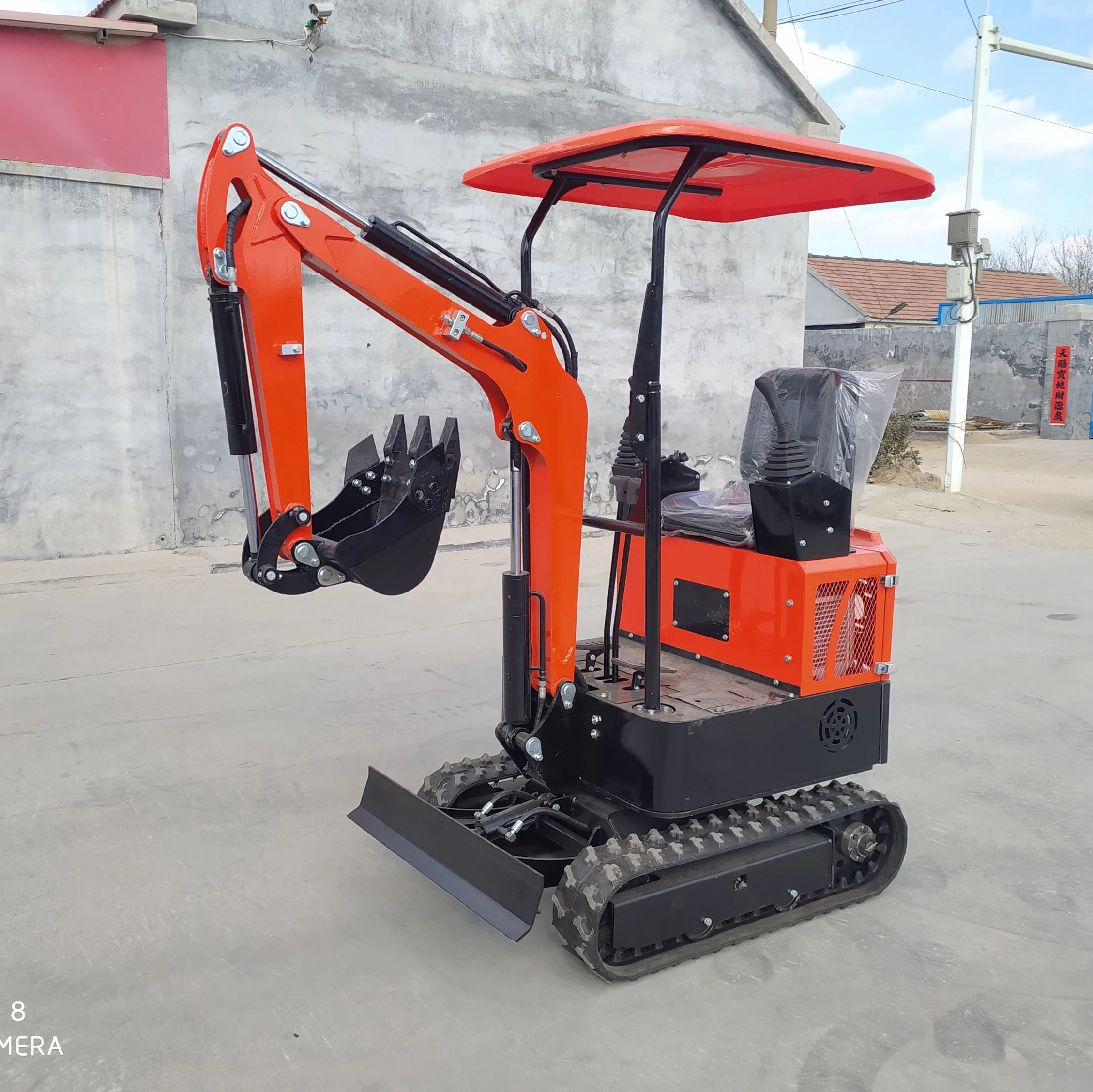 Shandong Nuoman Engineering Machinery Mini Excavator 1Ton for Sale