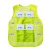 Fluorescent Green Breathable Mesh