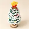 Snow five or seven layers white edge Christmas tree-Green
