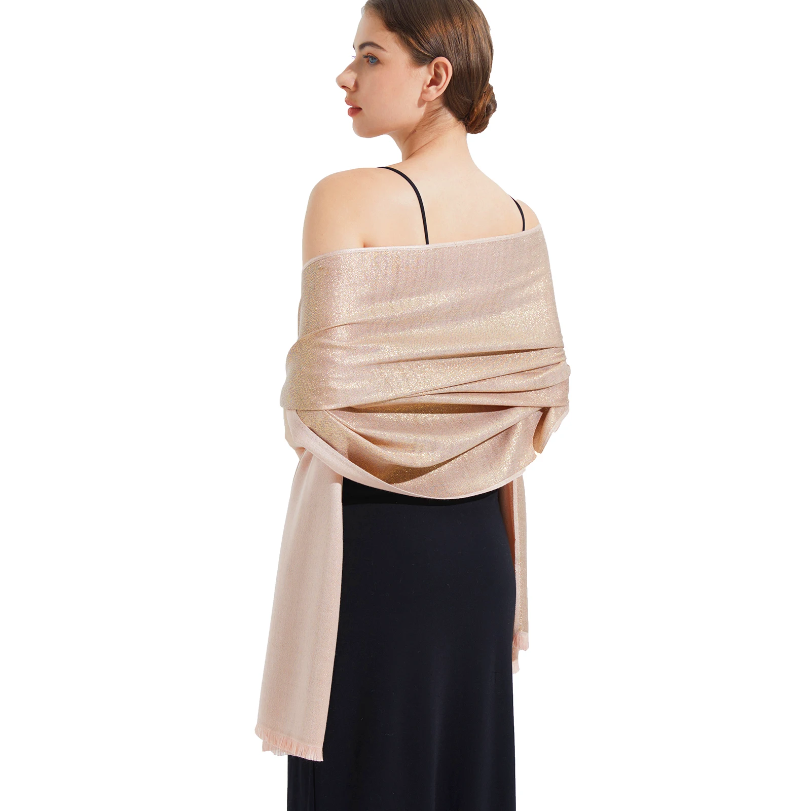 High Quality Custom Scarfs Pashmina Shawls Karachi For Women Stylish
