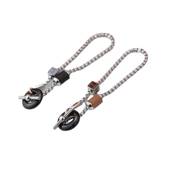 Unisex Simple Personality New Buffalo Horn Splicing Necklace Pendant Bracelet Trendy Butterfly Fashion Chain Link Bracelets