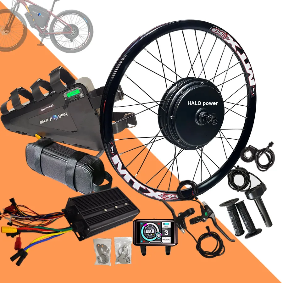 Kit de moteur sans balais 48-72v 3000w avec contrôleur et Kit de moteur sans balais 48-72v 3000w avec contrôleur et