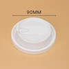 Tapa blanca en forma de U