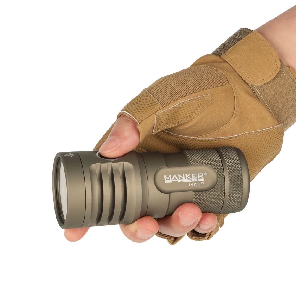 Manker MK37 935M 5800Lumens Search Torch SBT90 GEN2 LED Flashlight Use 3x 18650 Batteries Search for Flashlights