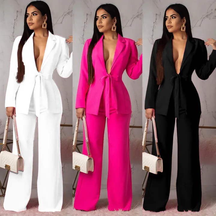 Custom Office Female Lady Business Women's Suits & Tuxedo Ladies Solid ...