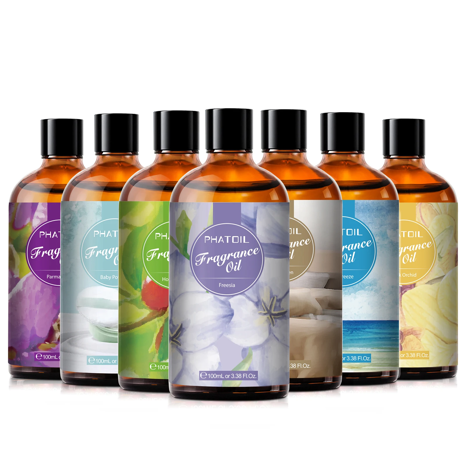 Wholesale High Concentrated 3.38oz 100ml Perfume Fragrance Oils Oem For Candle Making Aroma