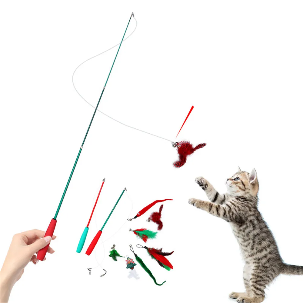 retractable cat wand