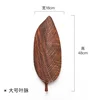 Venas de hoja grande de nogal sudamericano