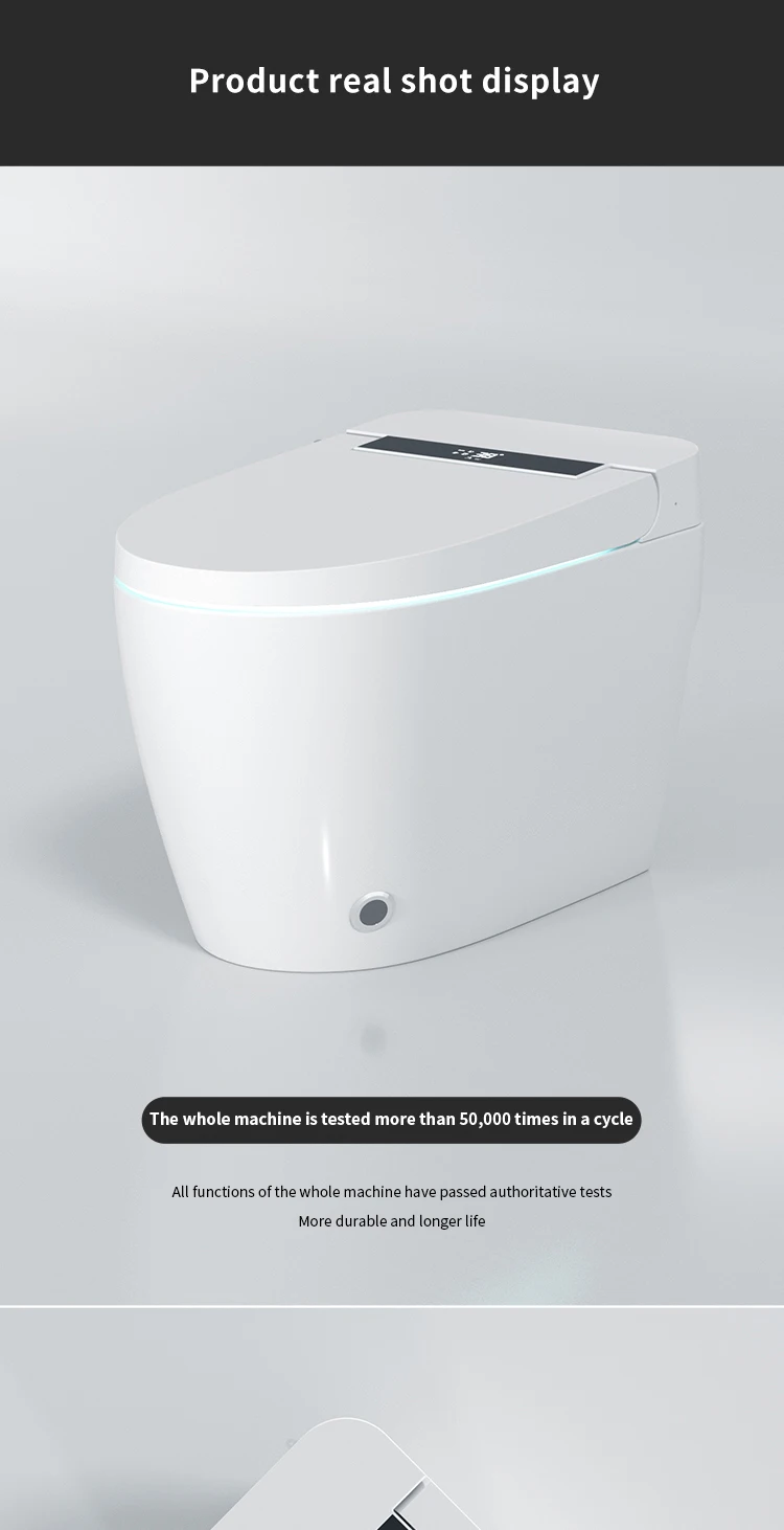 product fashion modern automatic toilet bidet bathroom sanitary wares intelligent toilet bowl bathroom smart toilet-10