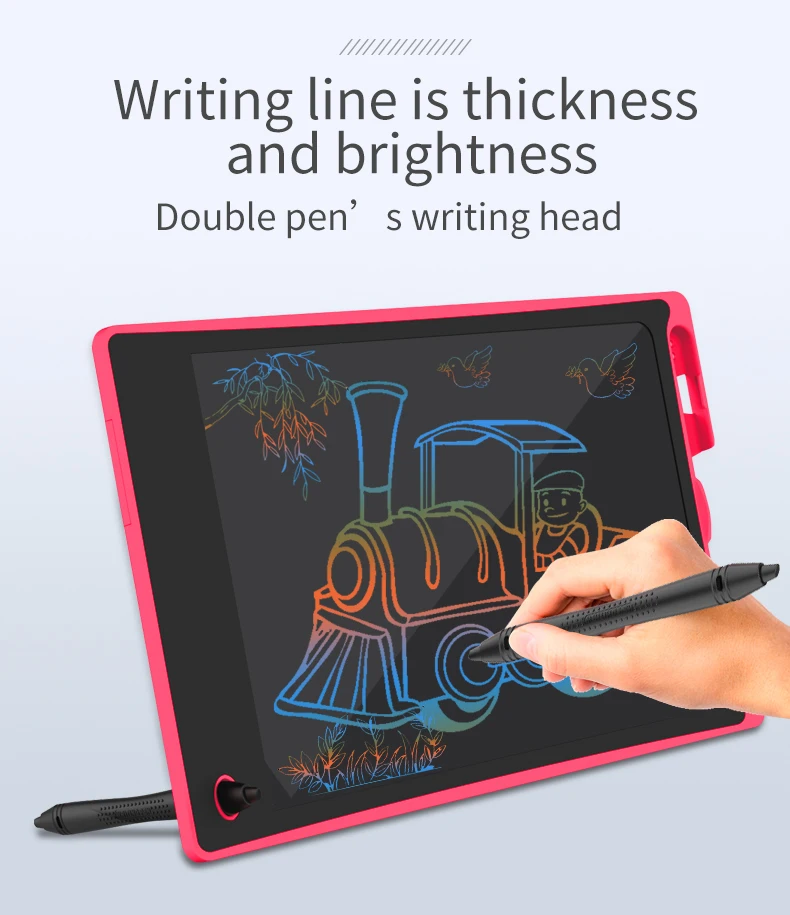 Portable 12 Inch Erasable Electronic Drawing Board Graphic Pad LCD Writing Tablet