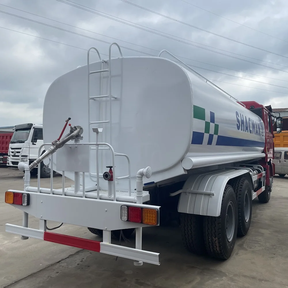 Used Shacman Sprinkler Tanker 6x4 Water Tank Truck 20 Cubic Meters