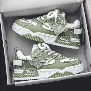 Men's Original Casual Skateboarding Shoes Summer Sports Shoes with Thick Soles to Increase Tidal Effect Shoes for Men