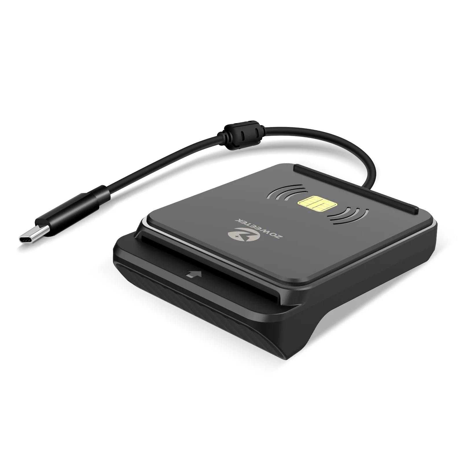 ZOWEETEK Mobile Card Reader Contactless NFC Smart Chip Reader with Type-C Interface OEM/ODM OTG Payment