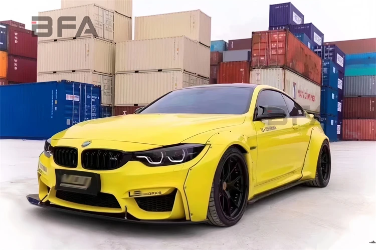 BMW 4 Series M4 F82 F83 Upgrade Lb-Style Wide-Body Body Kit