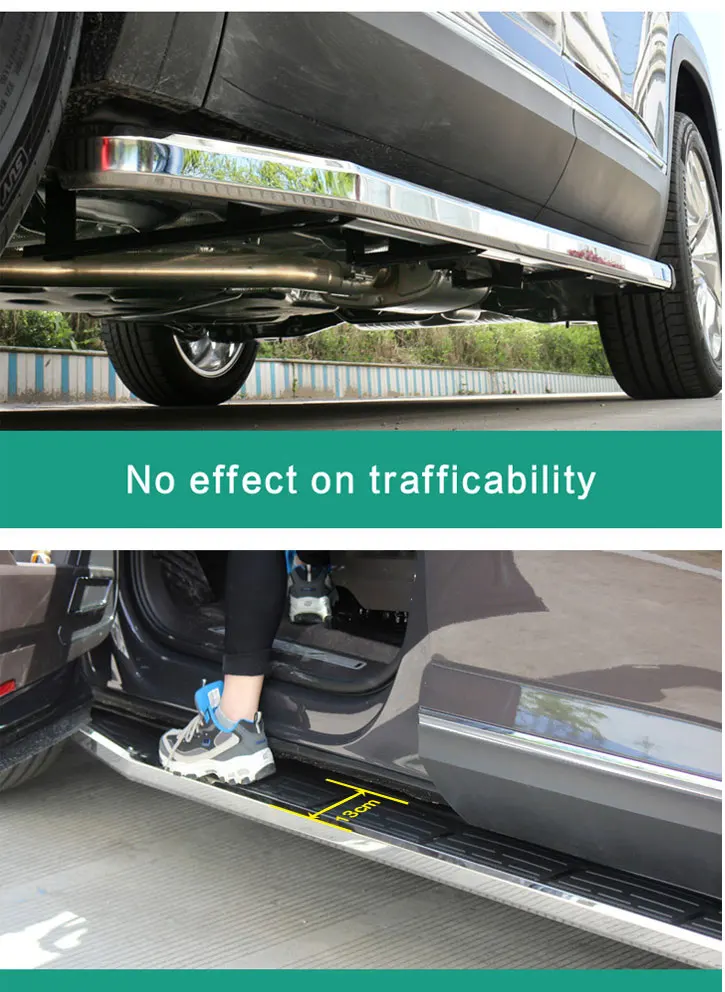 Good Quality Wholesale Special Design 4x4 Aluminum Alloy Off Road Car Body Accessories for NISSAN PATHFINDER Securing Side Step supplier