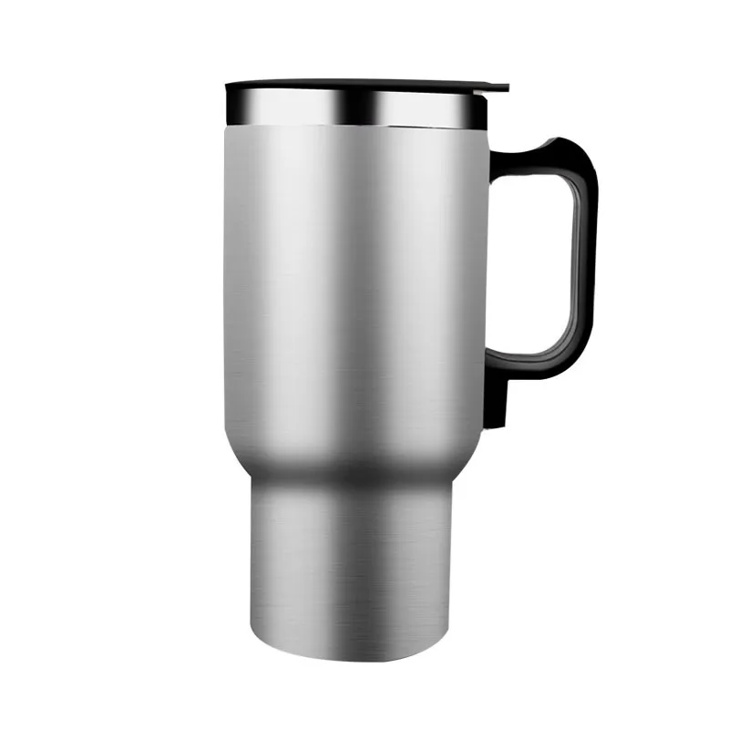 Stainless Steel Travel DC 12V Electric Car Vehicle Heating Kettle Tumbler  Cup Mug