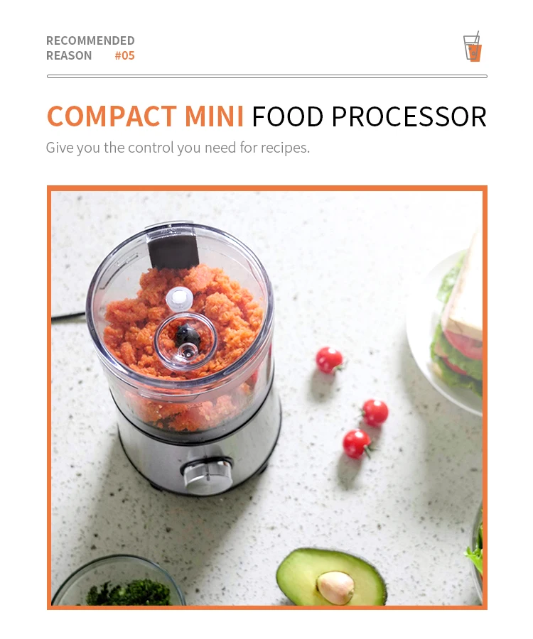 Multifunction Pureeing Slicing Mini Chopper Electric Food Processor