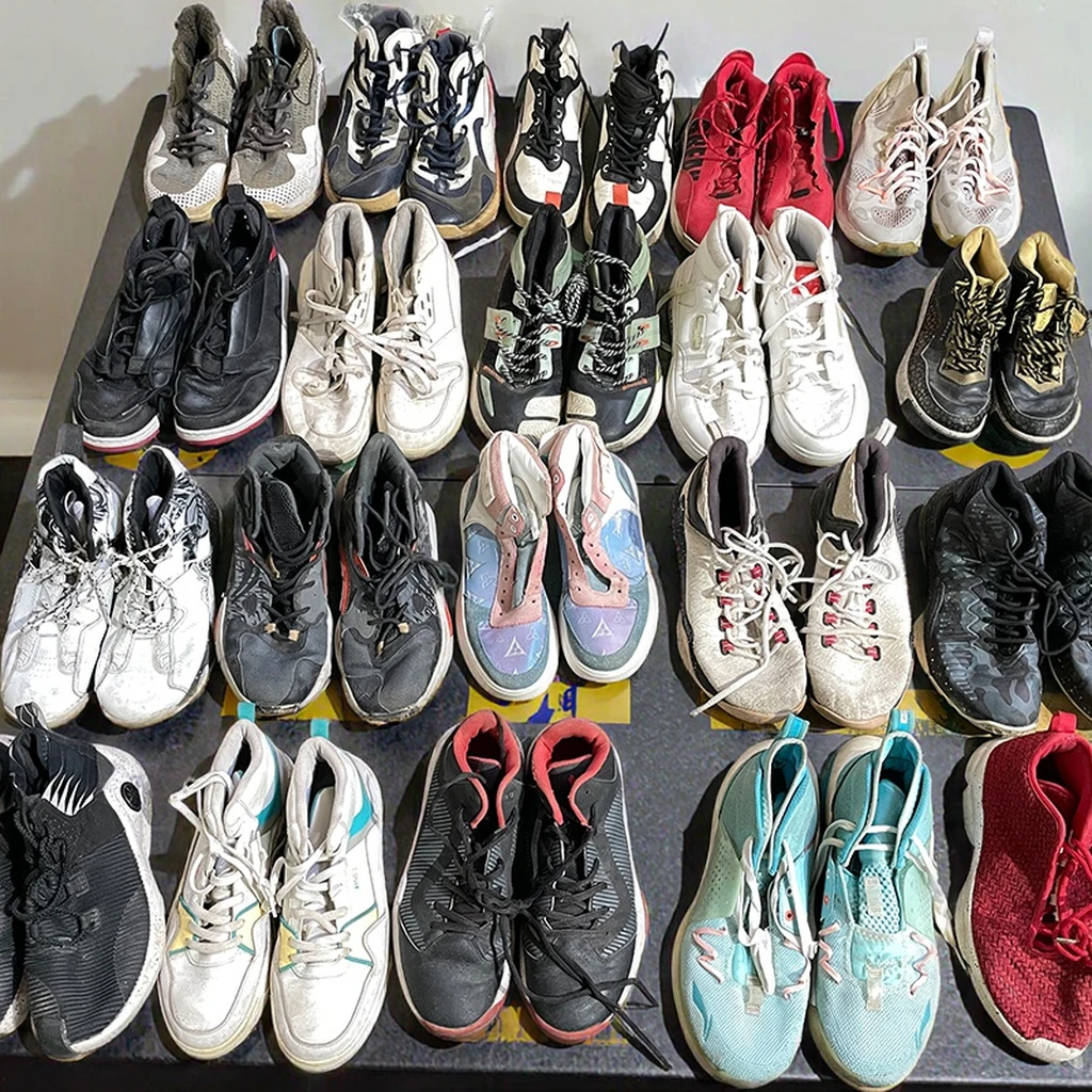 EUA Sneakers Atacado Mens Usado Tênis De Basquete Em Massa Segunda