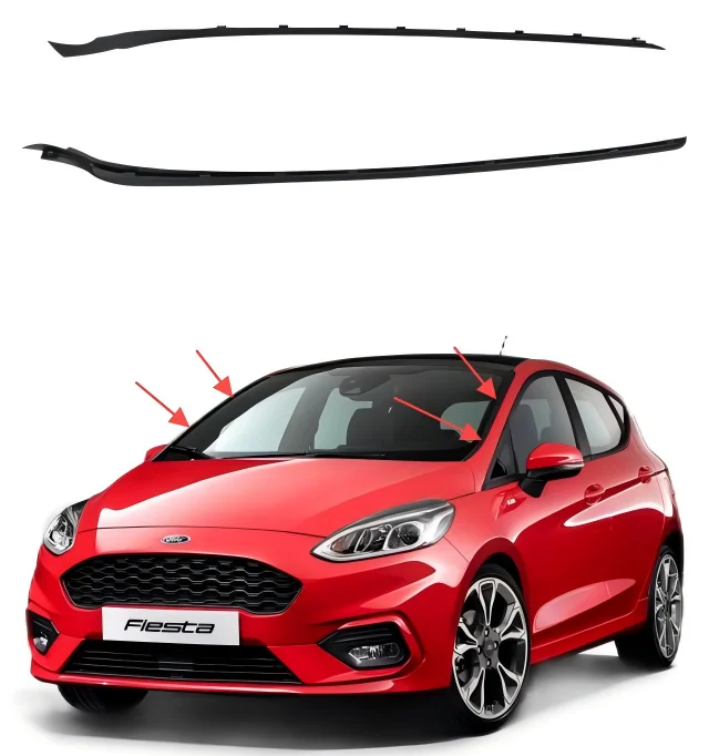 Guarnizione In Gomma Per Auto Sigillante Per Finestrino Per Auto Protezione Per Parabrezza In Gomma Per Tetto Strisce Di Tenuta Trim Per Parabrezza Anteriore Posteriore Automatico - Foto 7