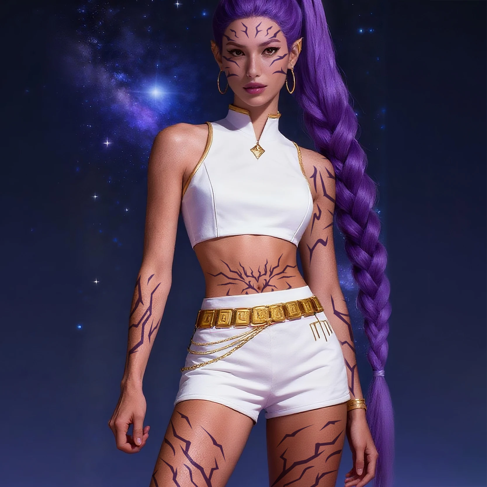 Witch Hunt Temporary Tattoos K-Pop Demon Hunters Tattoo Sticker Set