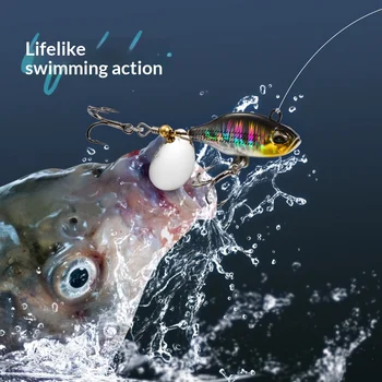 Lure Bait Spinning Sequin VIB Jig Lead Artificial Hard Bait 12g-23g Bass Perch Freshwater & Saltwater Set – Metal Jig – view 5