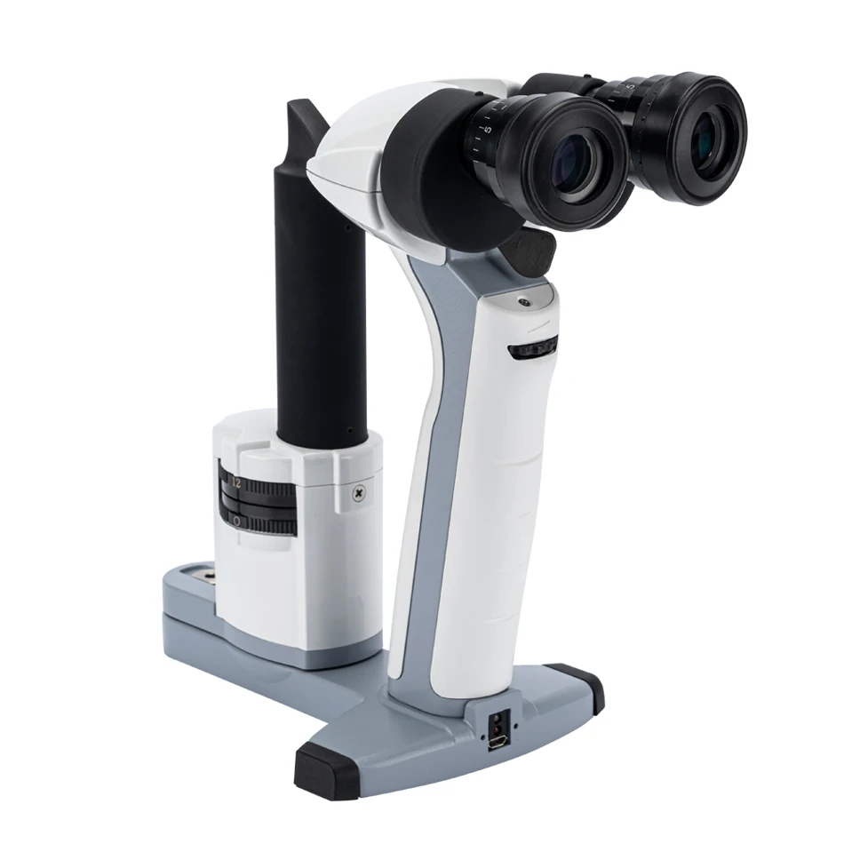 Ophthalmic 16mp Image Handheld Digital Portable Slit Lamp Handheld Slit Lamp Microscope
