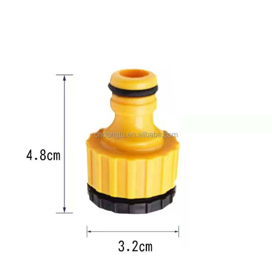 Plastic Pp 3/4",1/2" Female Thread For Nozzle And Tap Garden Hose