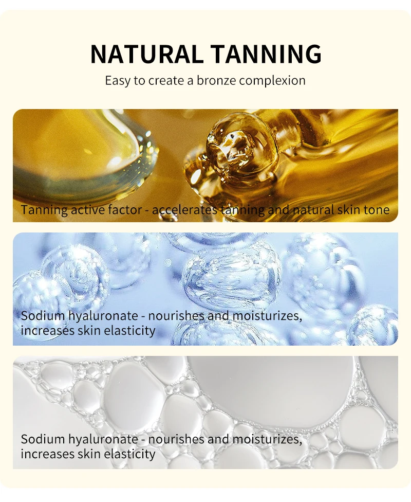 Sunscreen Self Tan Tanning Mousse Self Tanner With Spf Long Lasting