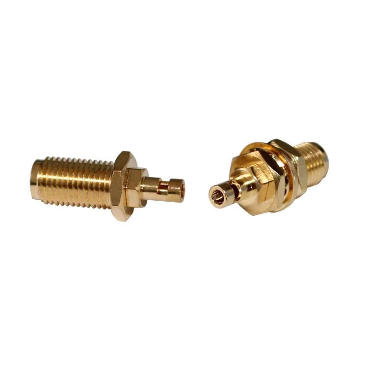 product sma ky 10 connector coaxial gold plated female sma connector with thread-3